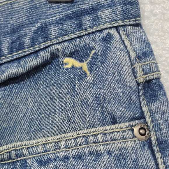 VTG Puma Early 90s High Waist Jeans - Picture 6 of 9